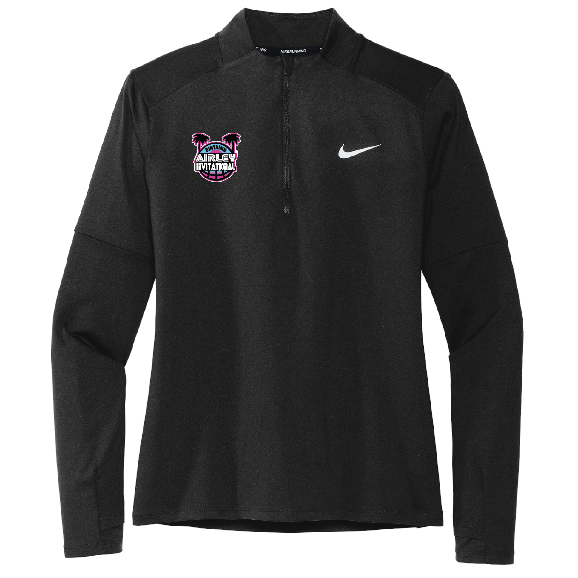 AIRLEY INVITATIONAL NIKE 1/2 ZIP UP WOMEN