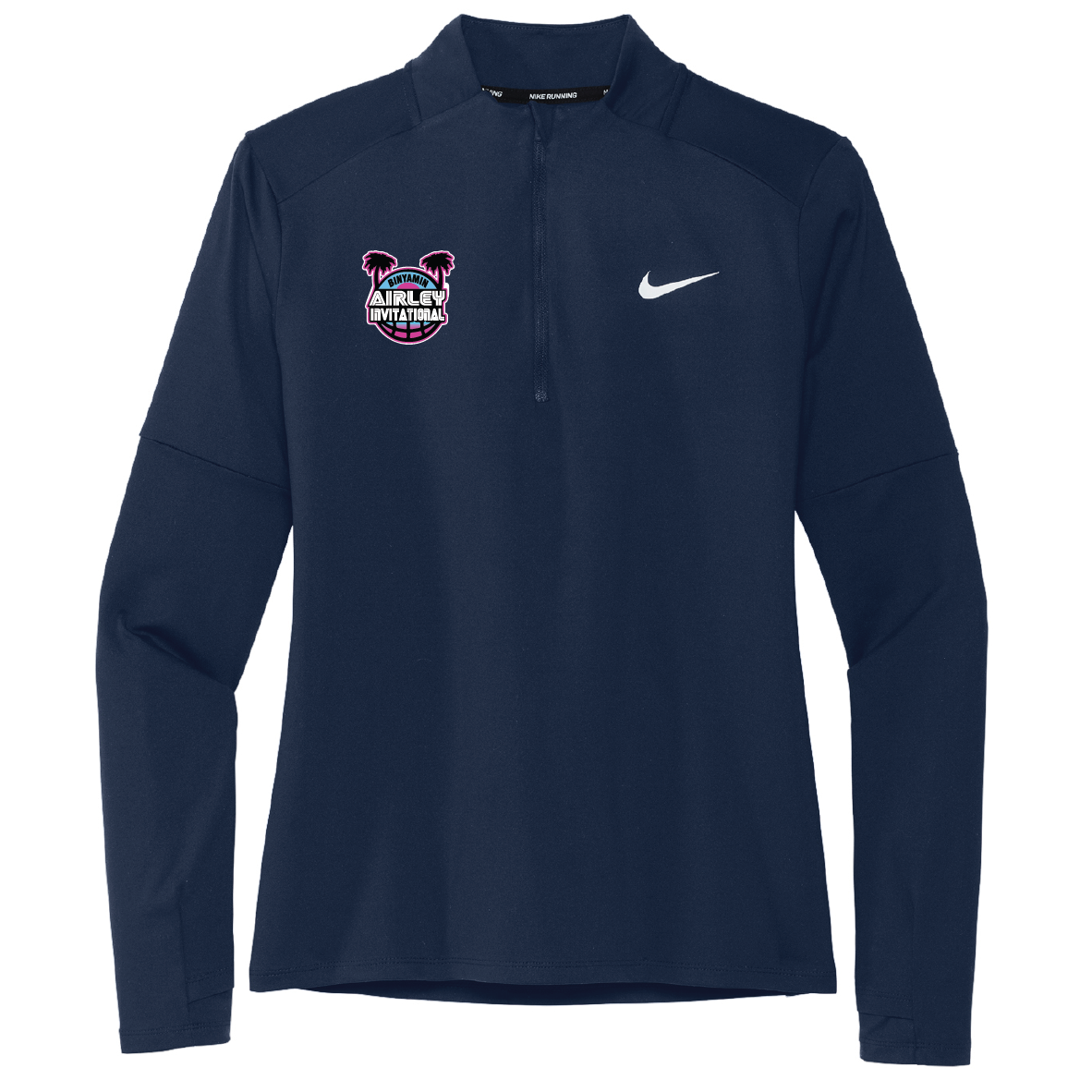 AIRLEY INVITATIONAL NIKE 1/2 ZIP UP WOMEN